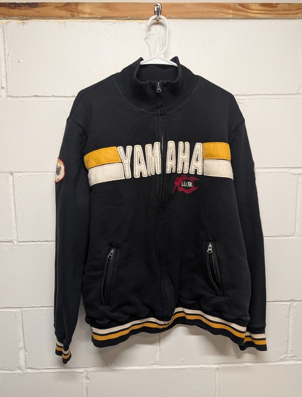 Lucky Brand Yamaha Vintage Inspired Full Zip Y2K Track Jacket (Men's XXL)